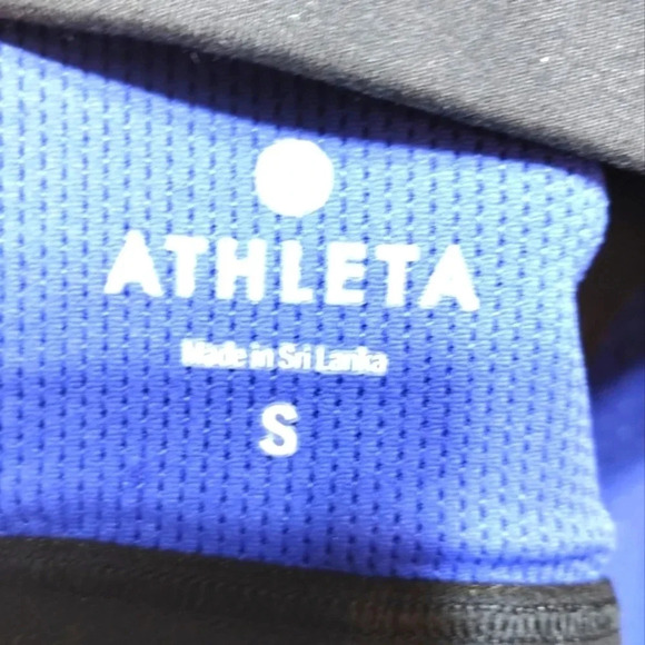 Athleta Skulptek Support Tank in Blue size Small with Bra Performance 158109 - Picture 5 of 6